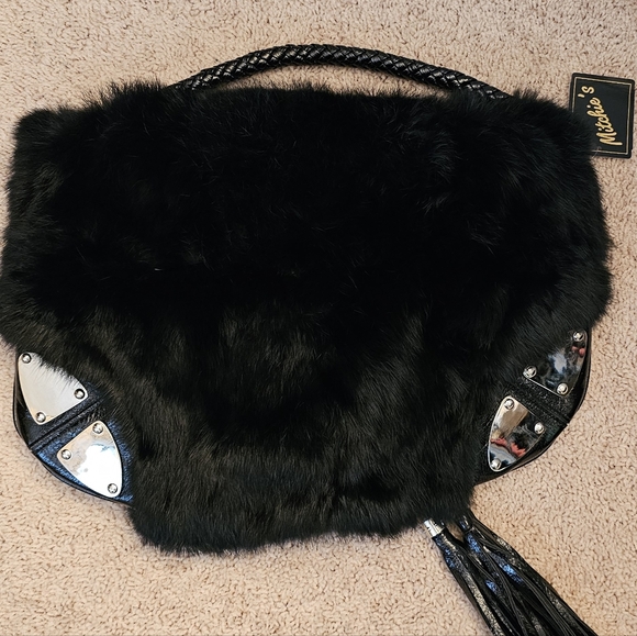 Mitchie's Fur handbag nwt - Picture 3 of 10